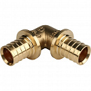 Угольник 90° 16 для труб из сшитого полиэтилена аксиальный STOUT  с доставкой в NAME